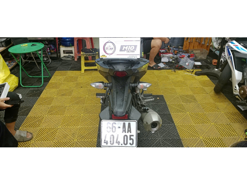 ĐỘ ĐÈN NÂNG CẤP ÁNH SÁNG TITAN M10 ULTRA V2 CHO XE EXCITER 155